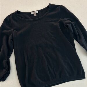 Roz & Ali Black Crew Neck Sweater
